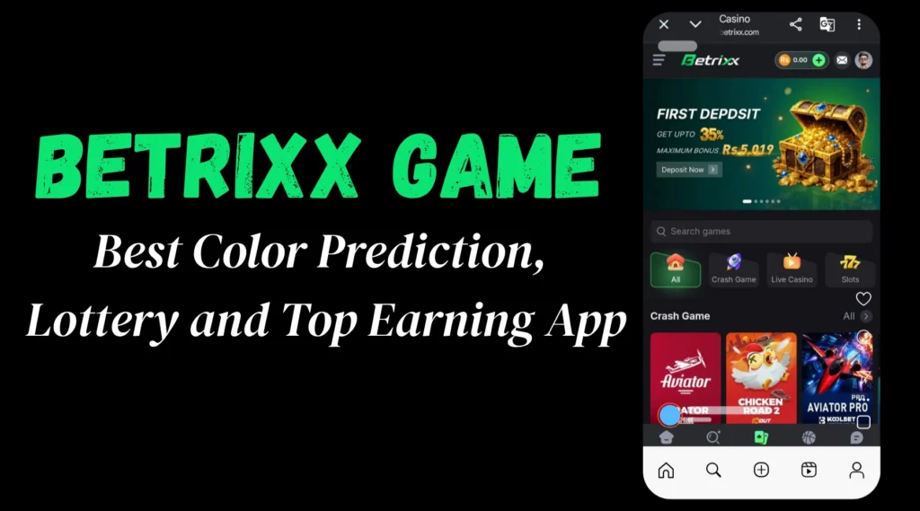 Betrixx Game interface screenshot